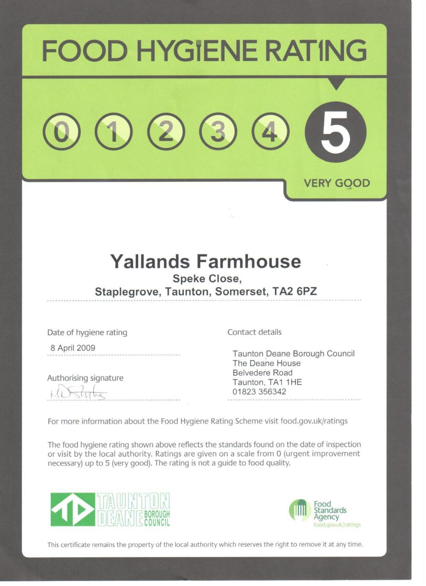 Yallands Farmhouse Taunton Exterior foto